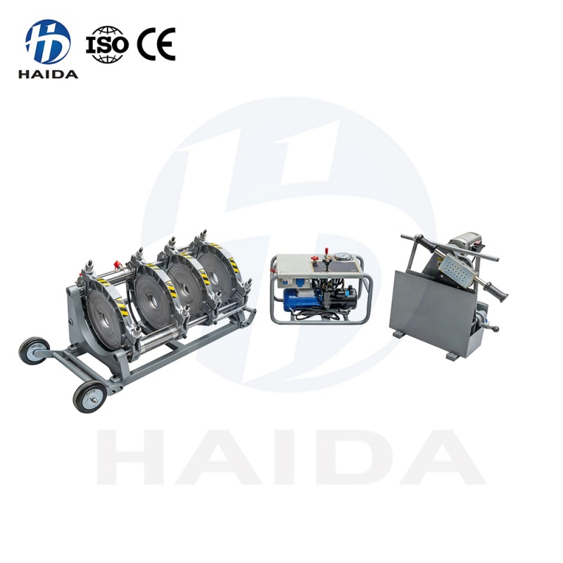 hydraulic butt welding machine for agricultural irrigation