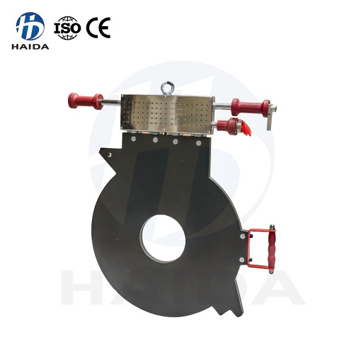 Hydraulic butt welding machine heating plate