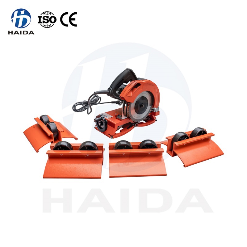 plastic pipe cutting machine